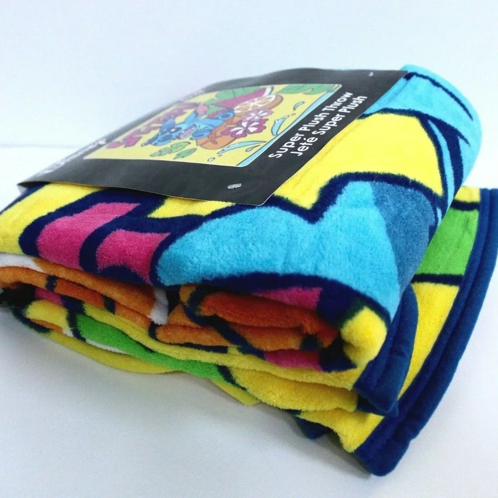 Disney Lilo & Stitch Tropical Fruit Throw Blanket